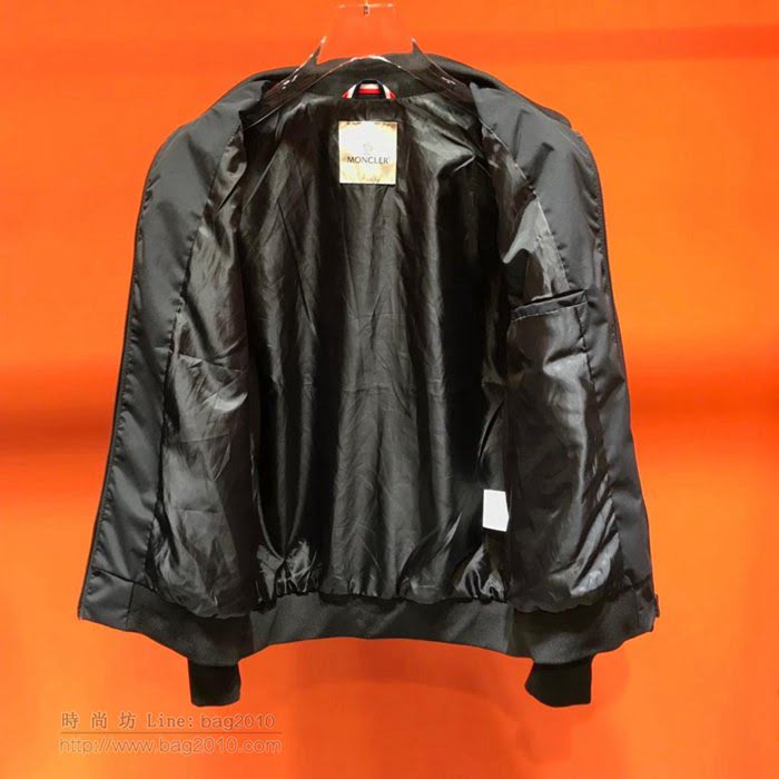 Moncler男裝 盟可睞男外套 Moncler19-20FW新款 科技面料 黑色夾克  tzy2250